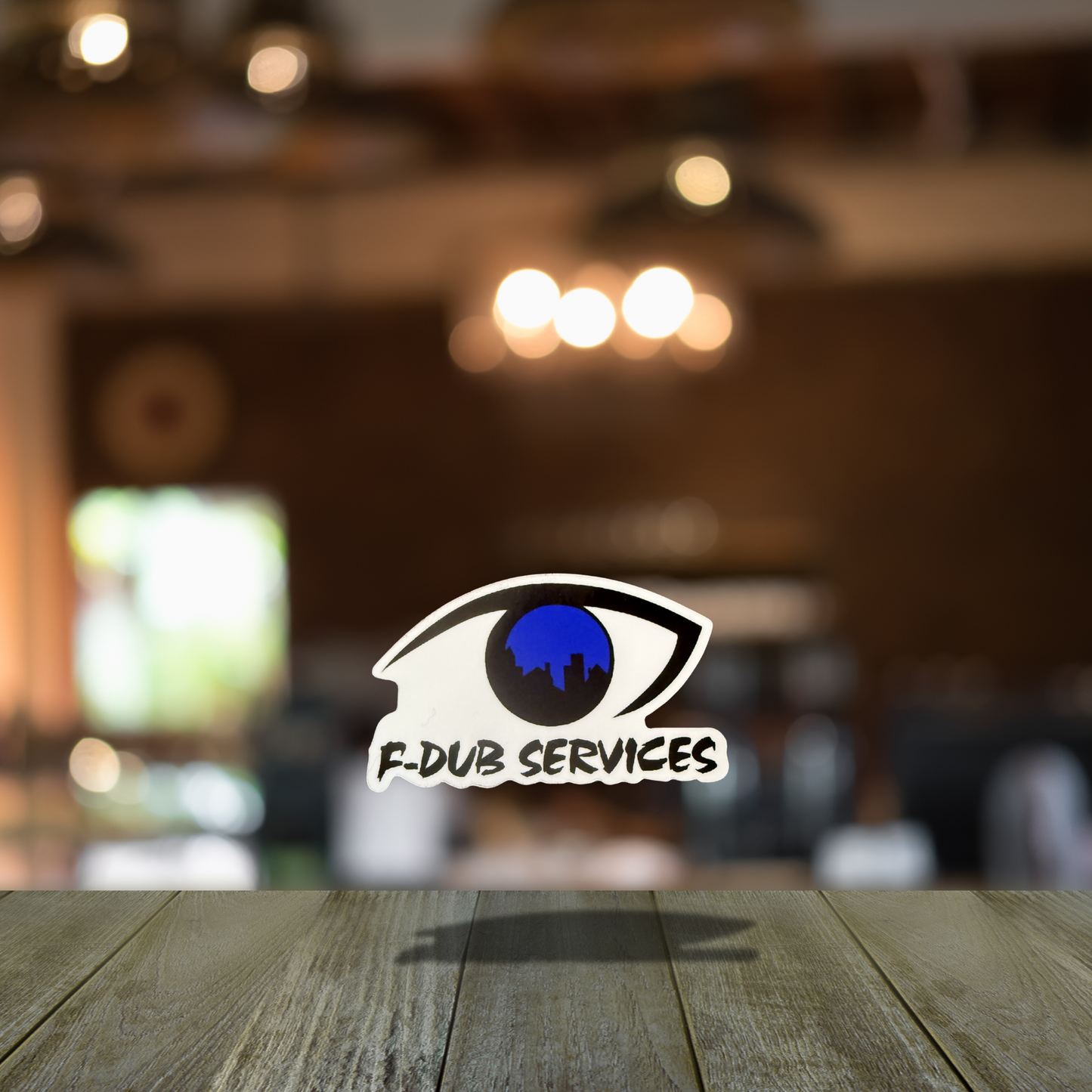 F-Dub Services Sticker